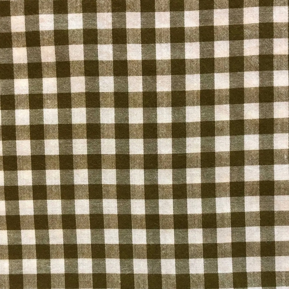 DÔEN Kennedy Dress in Olive Gingham | S - Picture 6 of 11
